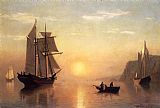 Sunset Calm in the Bay of Fundy by William Bradford